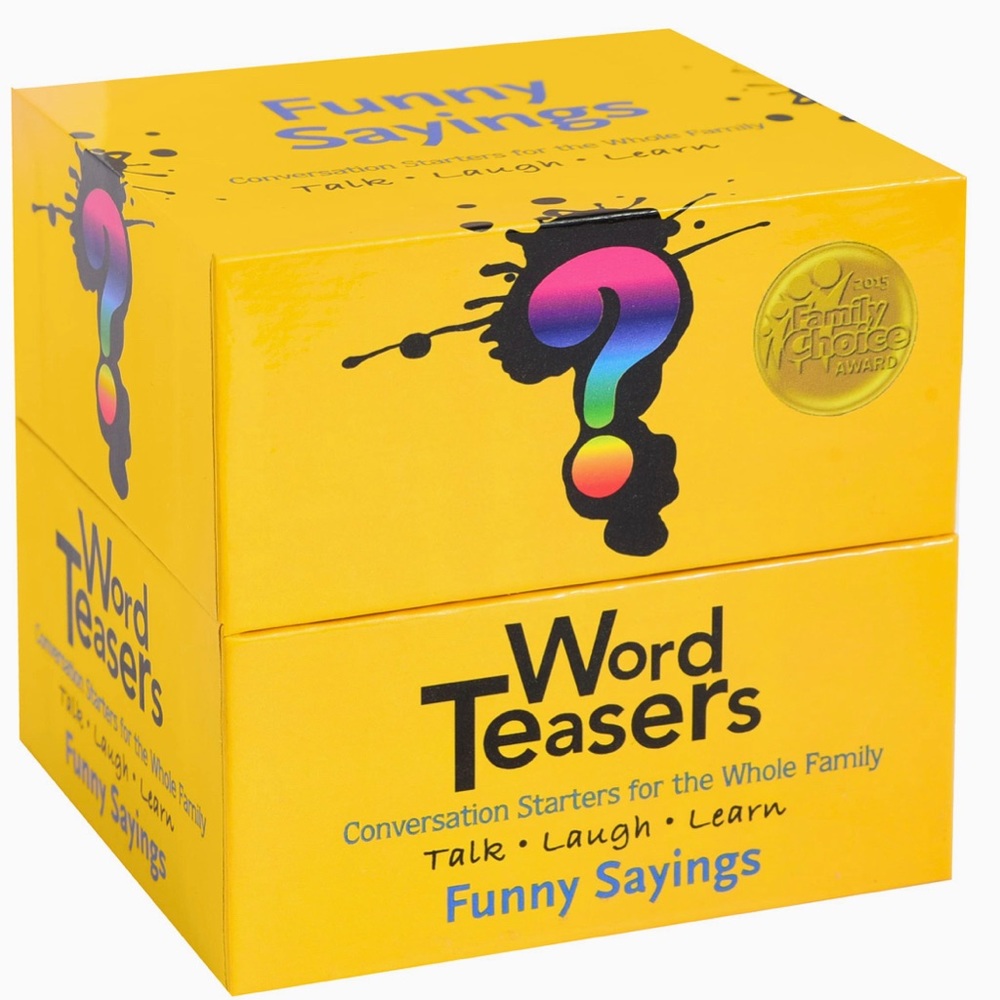 Word Teasers Funny Card Game Conversation Starter
